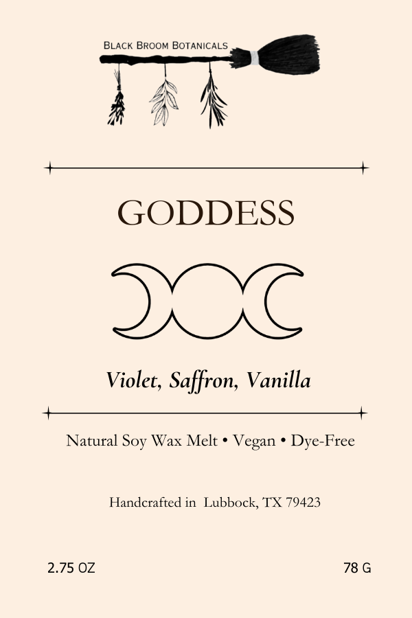 Goddess- Wax Melt