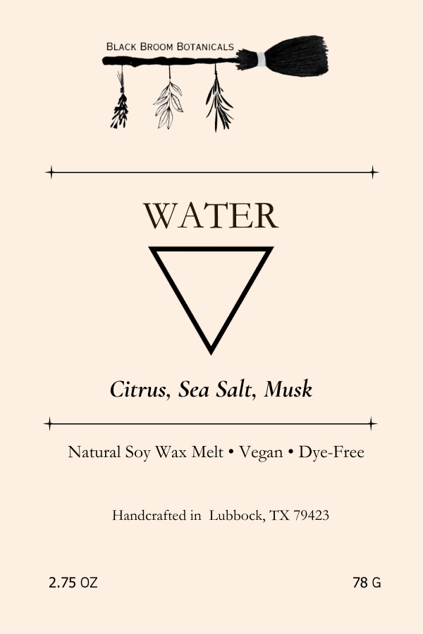 Water- Wax Melt